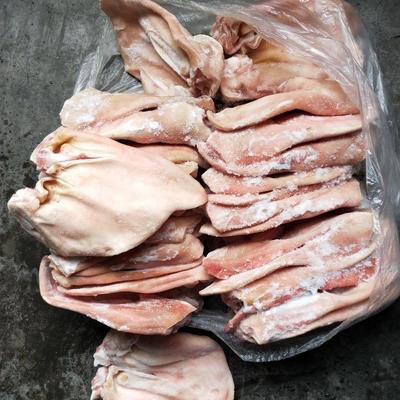 江蘇南京浦口區豬副產品 新鮮冷凍豬耳朵批發，18.00元/斤